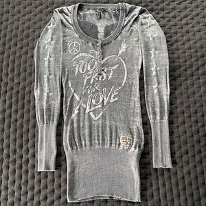 Women’s Affliction Black Premium Long Sleeve
